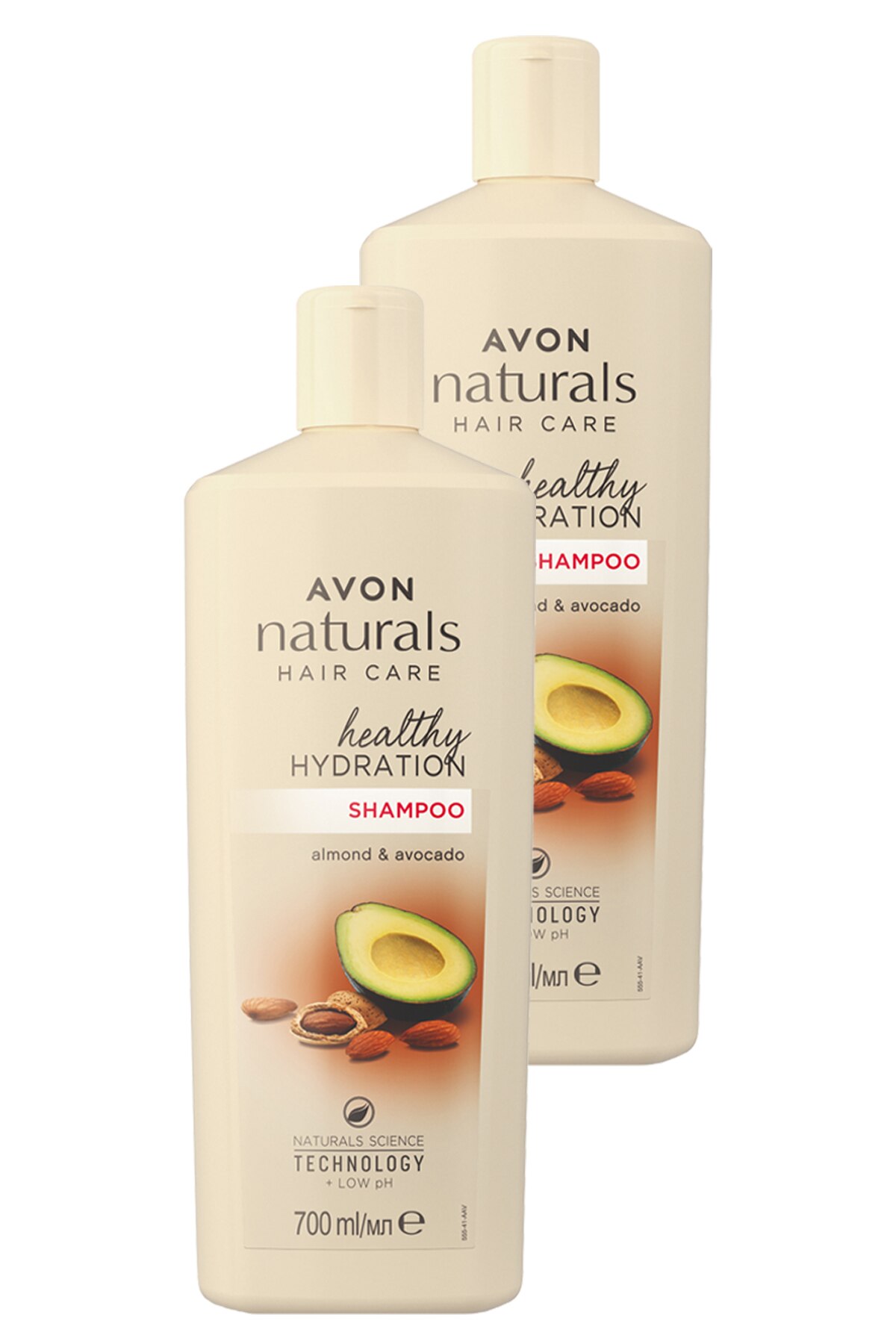 Avon Naturals Badem ve Avokado Yağı Özlü Şampuan 2 x 700 ML